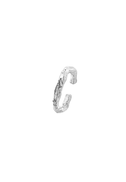 Silver ear cuff No.1